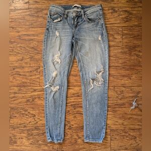 Daytrip Faded Blue Ripped Skinny‎ Jeans